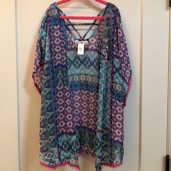 Kandy Kiss Other - Girls Boho CoverUp XL